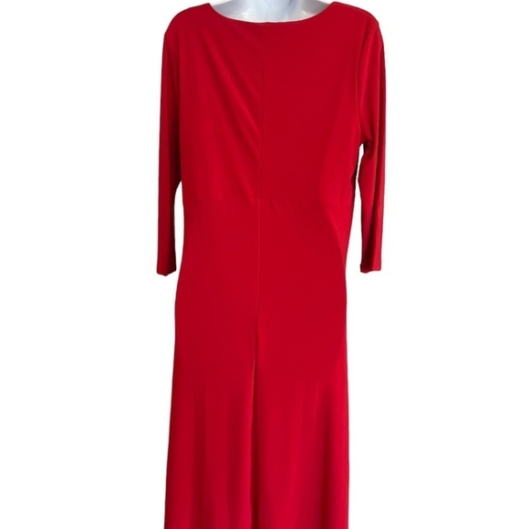 Chadwicks | Red Fit and Flare Dress - Picture 4 of 5